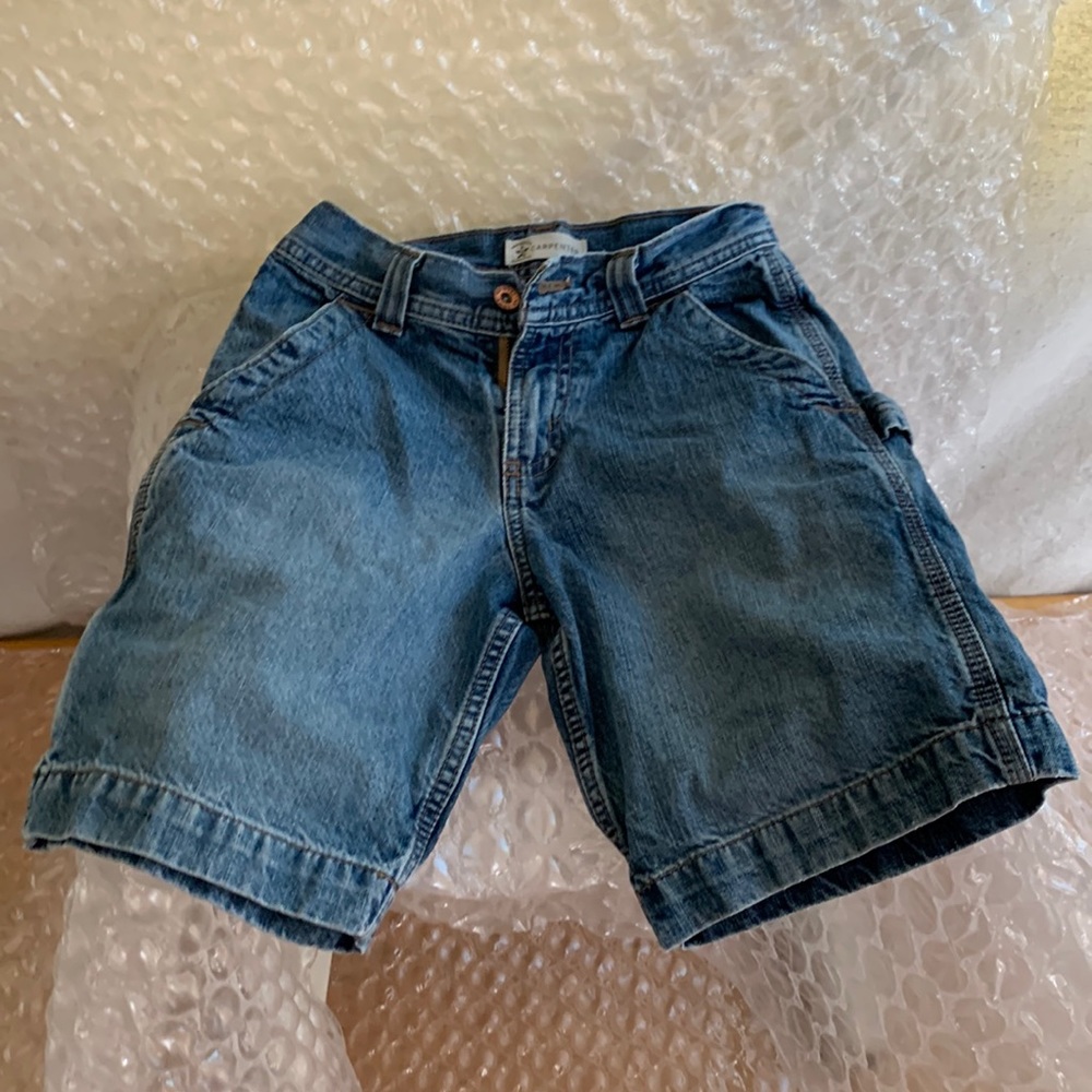 Boy's Cargo jean shorts